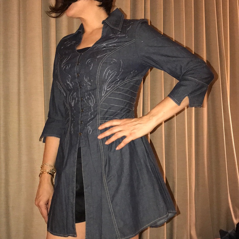 Gretty Zueger Denim top